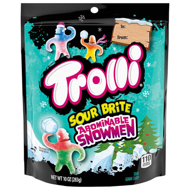 Trolli Holiday Abominable Snowmen 10oz Bag