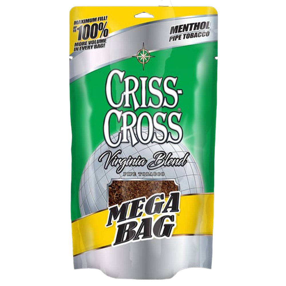Criss Cross Virginia Blend Menthol 16oz Pipe Tobacco