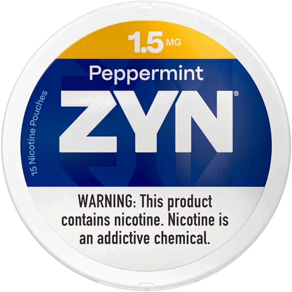 ZYN Nicotine Pouches Peppermint 1.5mg 5ct