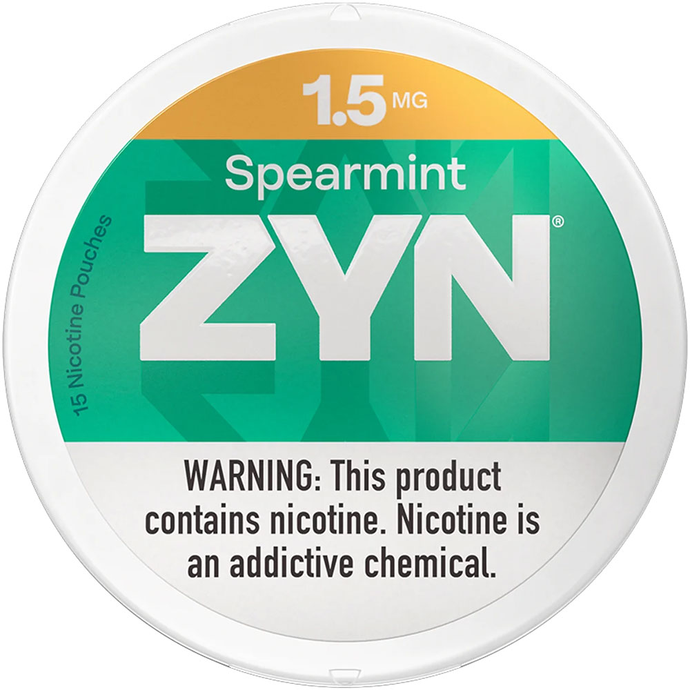 ZYN Nicotine Pouches Spearmint 1.5mg 5ct