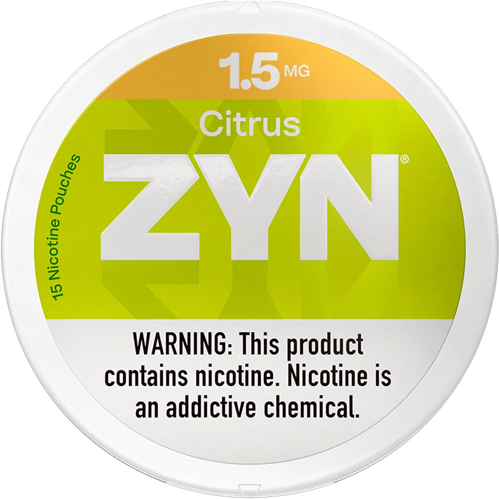 ZYN Nicotine Pouches Citrus 1.5mg 5ct