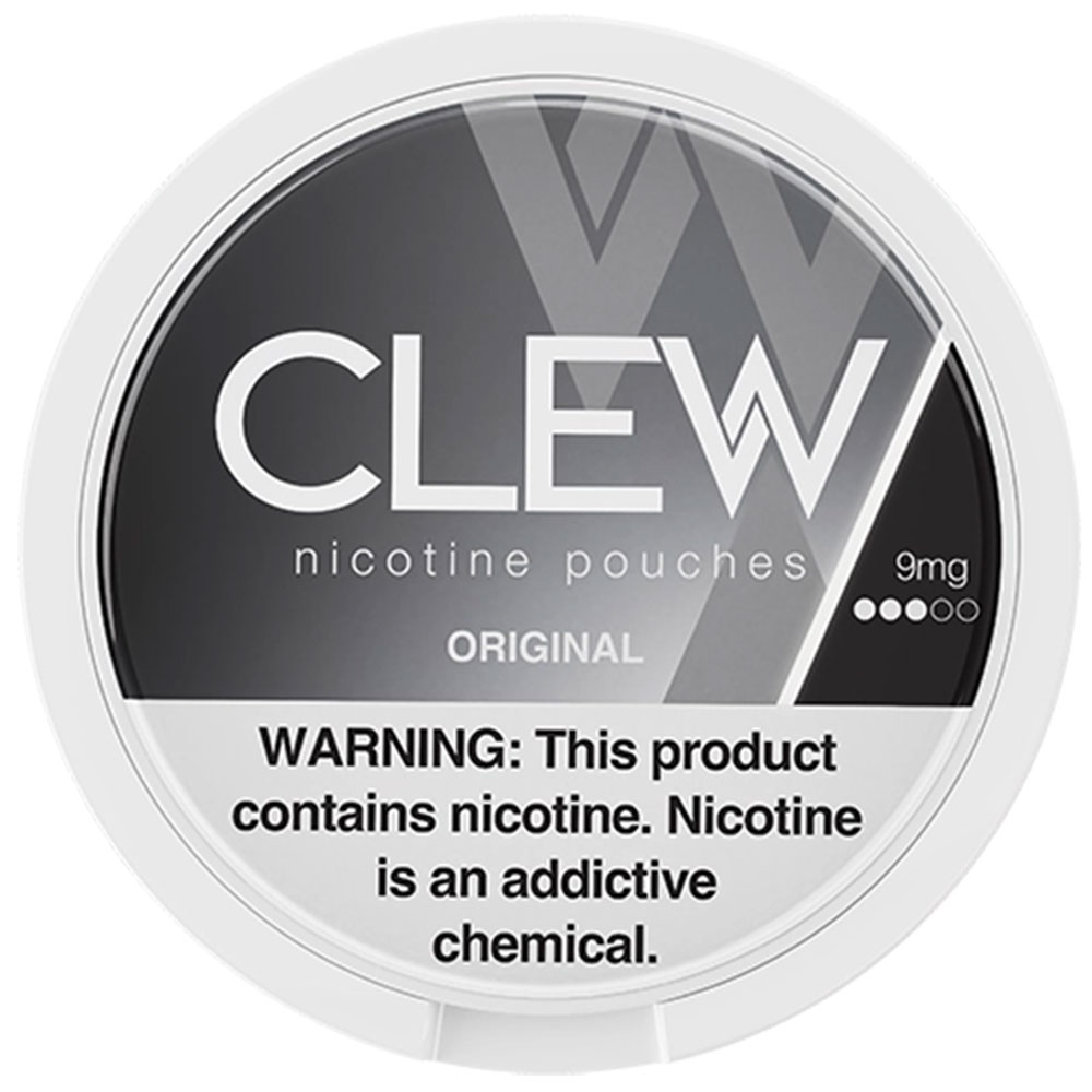 CLEW Nicotine Pouches Original 9mg 5ct