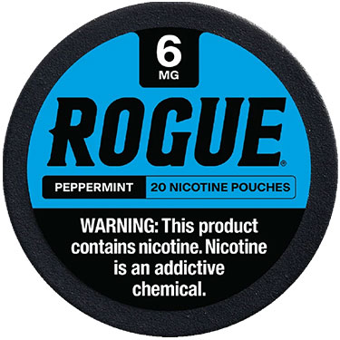 Rogue Nicotine Pouches Peppermint 6mg 5ct