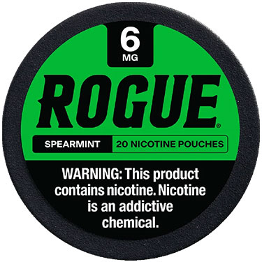 Rogue Nicotine Pouches Spearmint 6mg 5ct