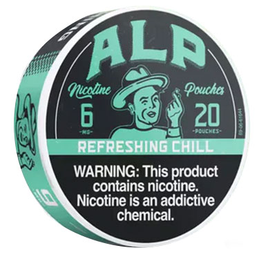 ALP Nicotine Pouches Refreshing Chill 6mg 5ct