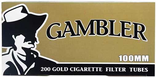 Gambler Tube Cut Cigarette Tubes Menthol 100s 200ct