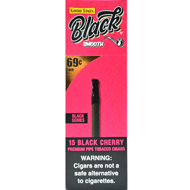 Good Times Cigarillos Black Smooth Black Cherry 15ct