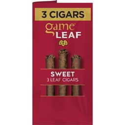 Game Leaf Cigarillos Sweet 10 Packs of 3 Pre Priced