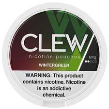 CLEW Nicotine Pouches Wintergreen 6mg 5ct