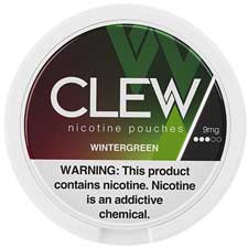 CLEW Nicotine Pouches Wintergreen 9mg 5ct