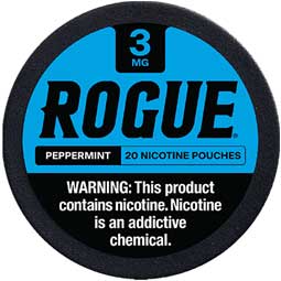 Rogue Nicotine Pouches Peppermint 3mg 5ct