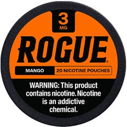 Rogue Nicotine Pouches Mango 3mg 5ct