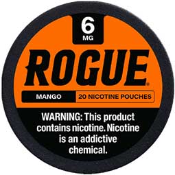 Rogue Nicotine Pouches Mango 6mg 5ct