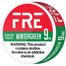 FRE Nicotine Pouches Wintergreen 9mg 5ct