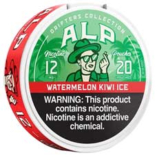 ALP Drifters Nicotine Pouches Watermelon Kiwi Ice 12mg 5ct
