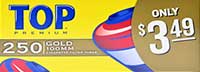 Top Cigarette Tubes Gold 100 250ct PP 3.49