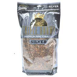 Triple Crown Silver Pipe Tobacco 16oz