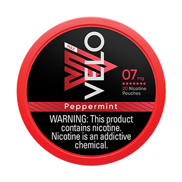 VELO Nicotine Pouches Peppermint 7mg 5ct