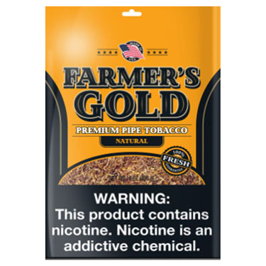 Farmers Gold Natural 16oz Pipe Tobacco